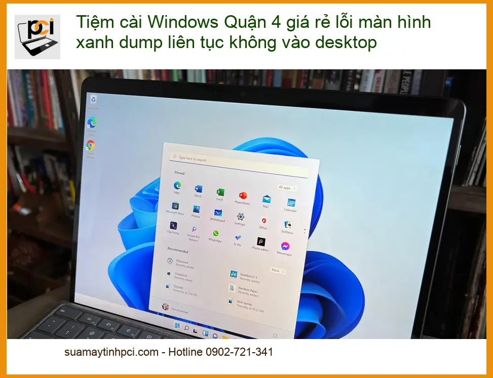 Windows Tiệm cài Quận 4 giá rẻ lỗi màn hình xanh – Địa chỉ hỗ trợ