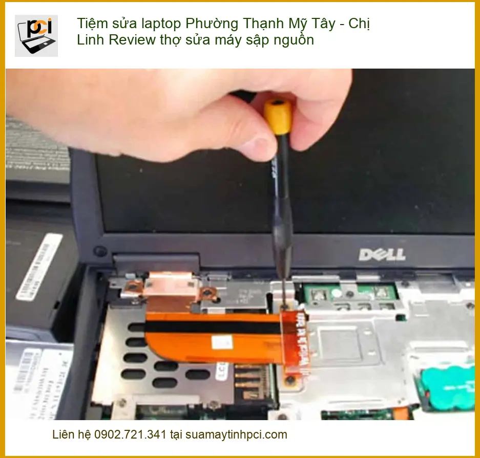 Tiệm sửa laptop Phường Thạnh Mỹ Tây máy sập nguồn – Địa chỉ uy tín gần đây