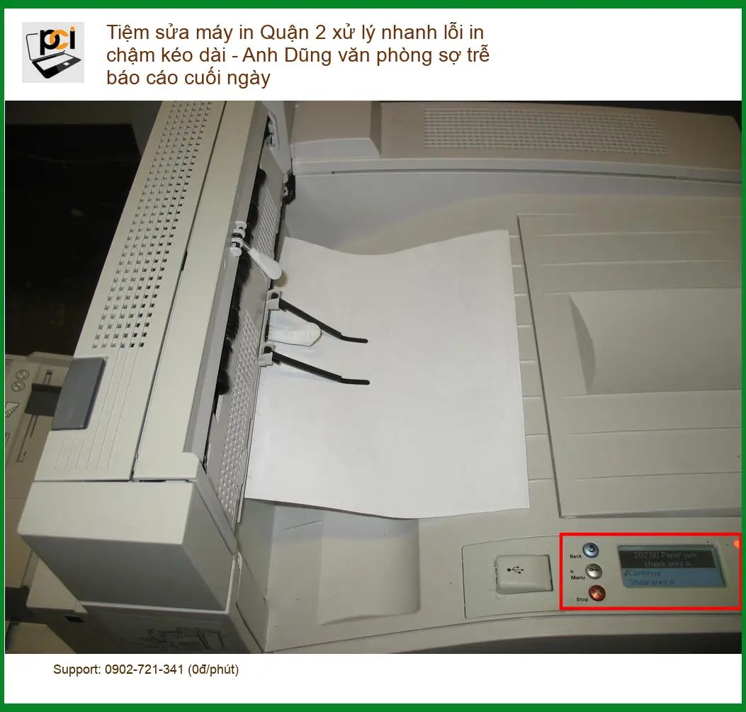 Sửa Chữa Nạp Mực Máy In Quận 2 tận nơi – Điện thoại công ty xử lý gấp