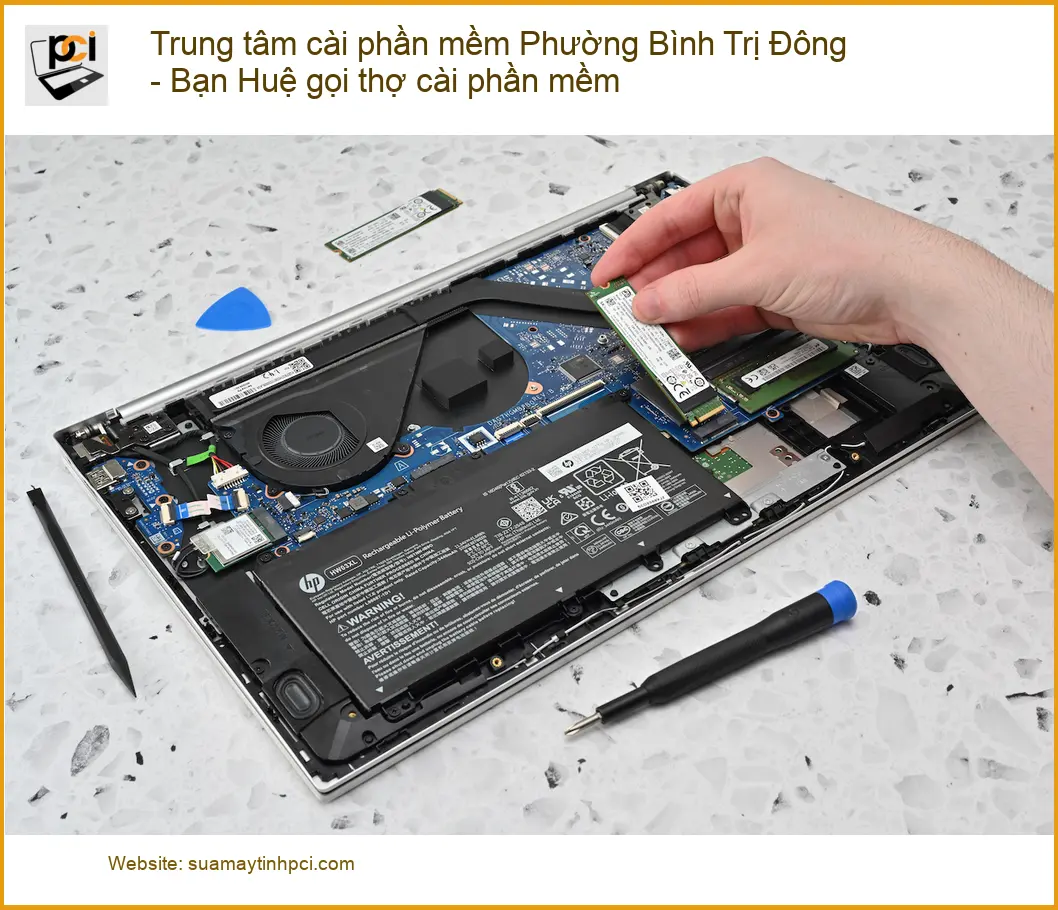 Laptop Trung tâm cài phần mềm Bình Trị Đông – Gọi thợ PCI tới ngay