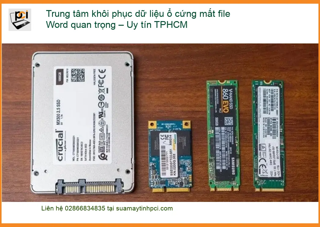 Khôi Phục Dữ Liệu ổ cứng mất Word quan trọng TPHCM – Gọi thợ cứu gấp