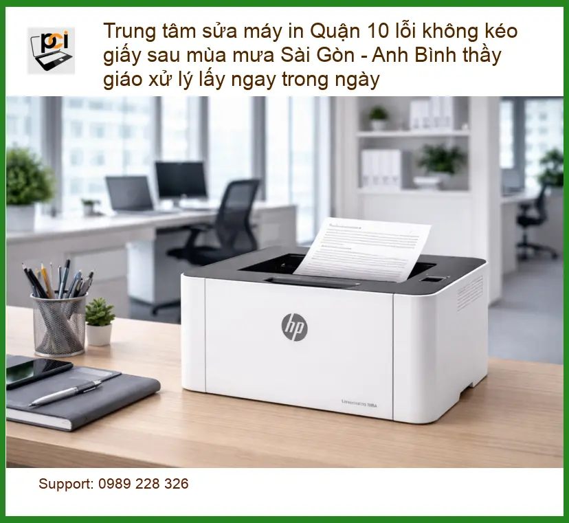 Sửa Chữa Nạp Mực Máy In Quận 10 lỗi không kéo giấy – Điện thoại công ty xử lý gấp
