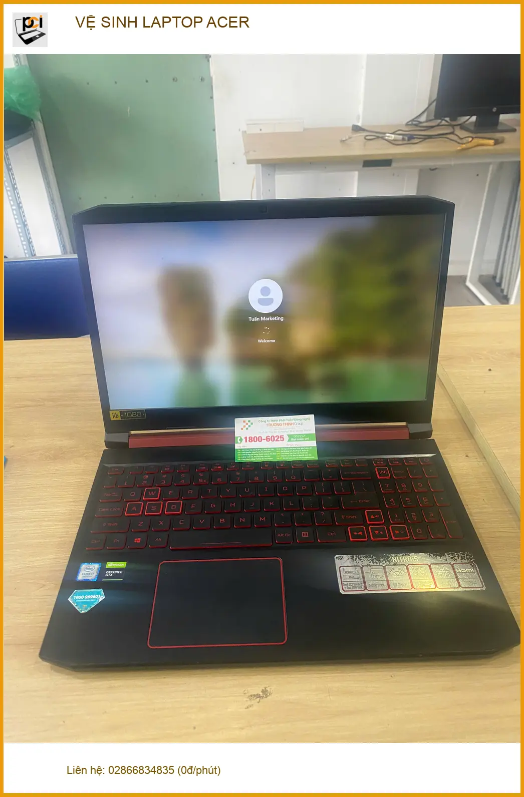 Tiệm vệ sinh LAPTOP ACER Quận 9 giá rẻ - Cô Hương giáo viên review ảnh thực tế 1