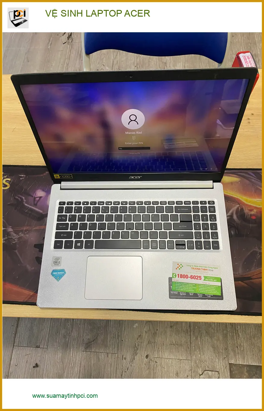 Tiệm vệ sinh LAPTOP ACER Quận 9 giá rẻ - Cô Hương giáo viên review ảnh thực tế 2
