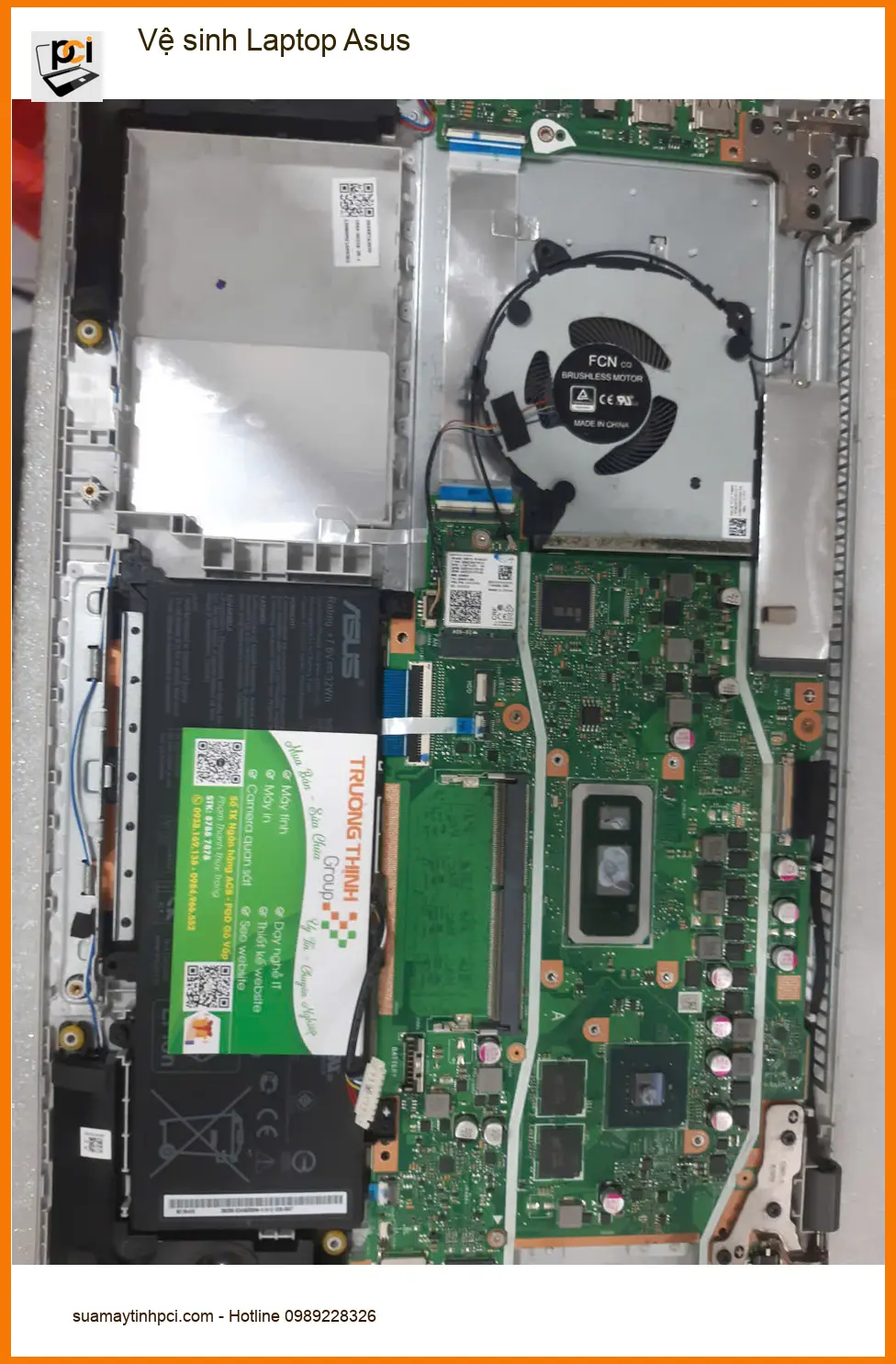 Chú Bách nhà văn tìm Tiệm vệ sinh Laptop Asus Quận Tân Bình