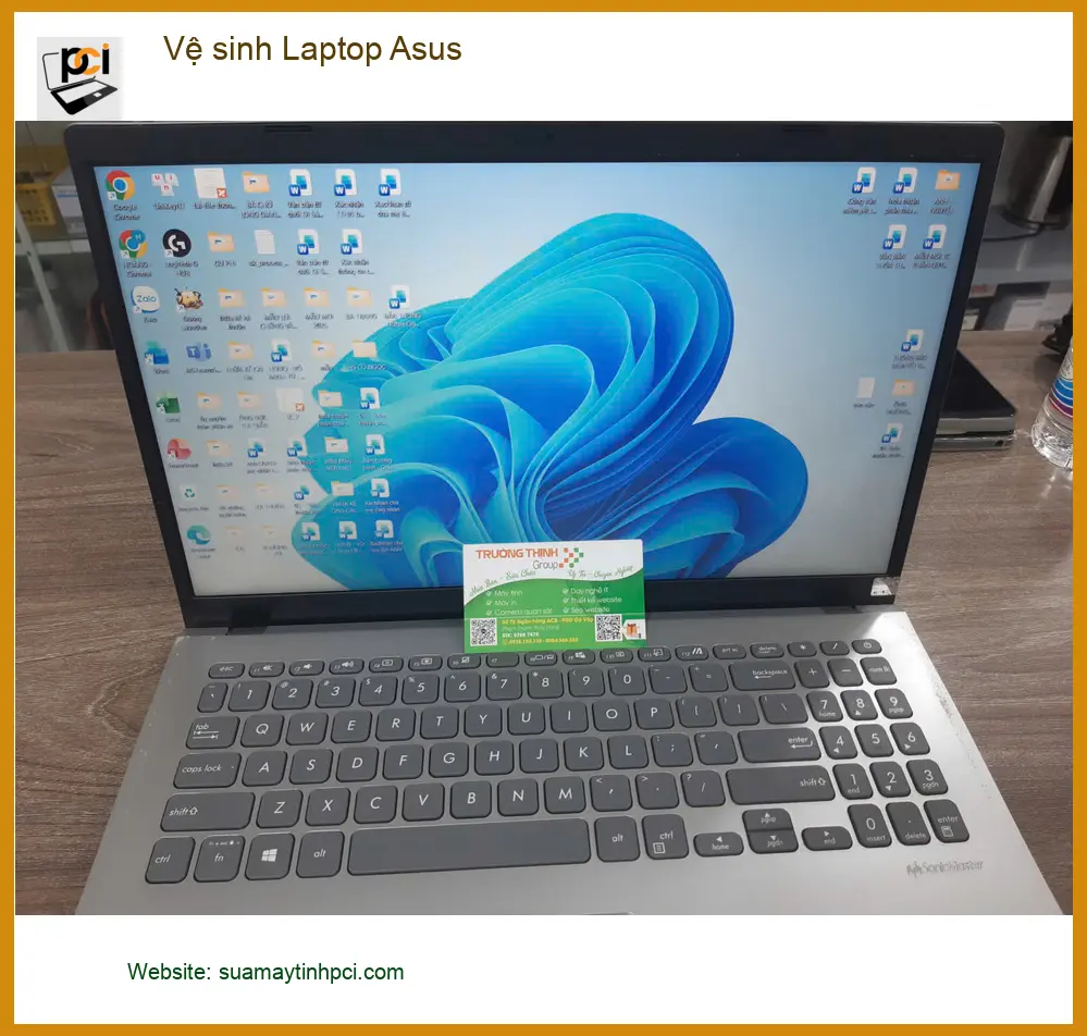 Chú Bách nhà văn tìm Tiệm vệ sinh Laptop Asus Quận Tân Bình ảnh thực tế 2