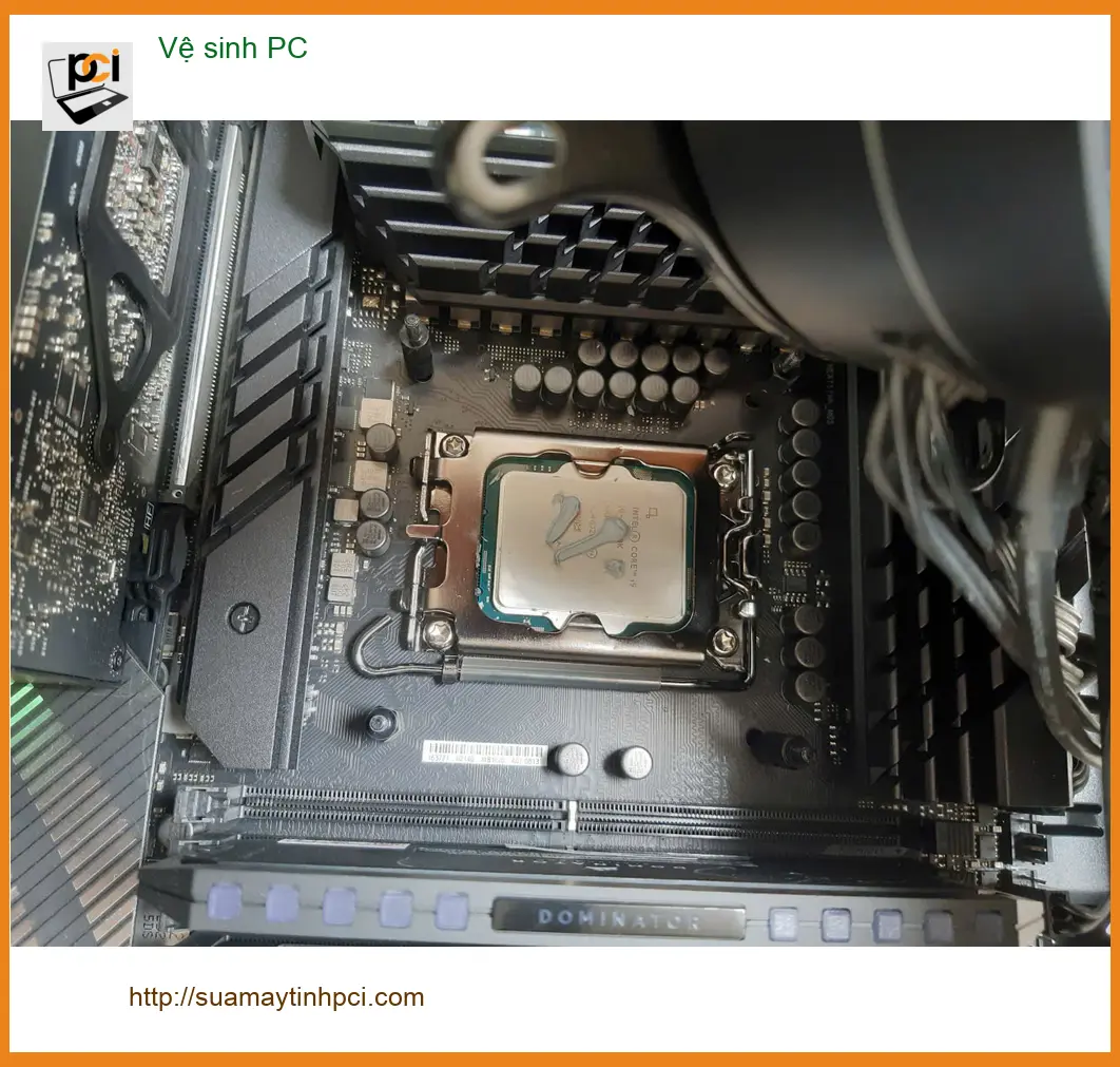 Chị Mai chuyên viên đồ họa cần vệ sinh PC Quận Tân Bình uy tín