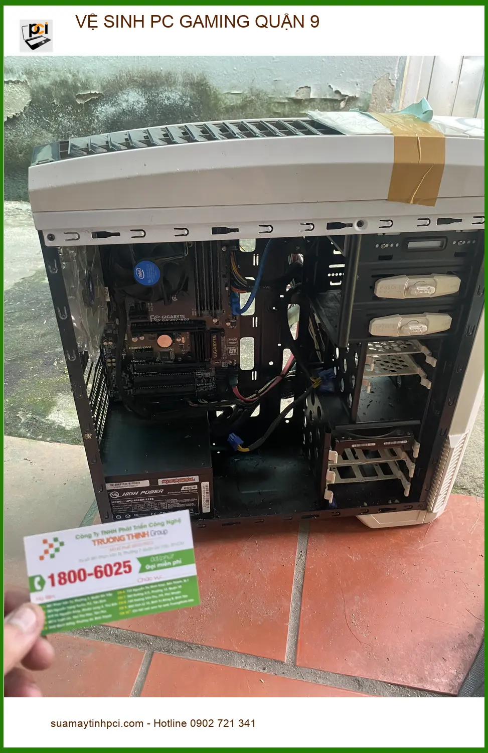 Dịch vụ vệ sinh PC GAMING Quận 9 uy tín – Chị Mai giải cứu PC chạy chậm