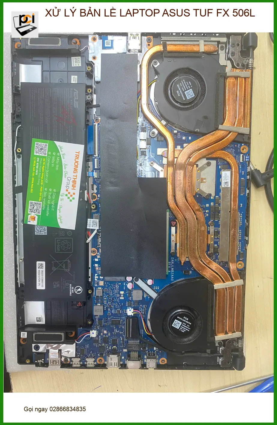 Chú Phước review dịch vụ xử lý bản lề laptop ASUS TUF FX 506L Quận Gò Vấp ảnh thực tế 1