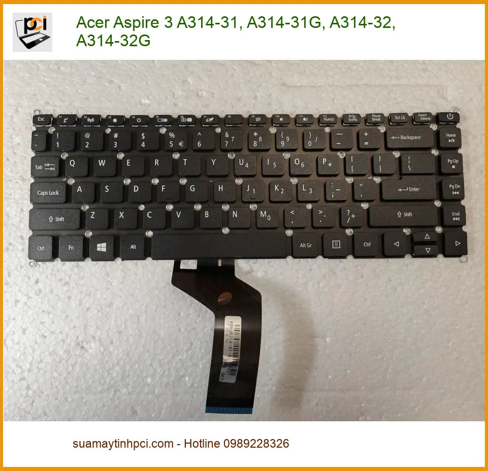 Thay Bàn Phím Laptop ACER Aspire 3 - Sửa Lấy Liền, Giá Tốt TPHCM