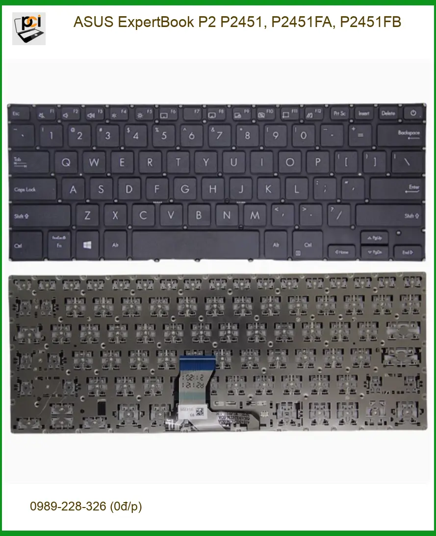 Bàn phím Laptop ASUS ExpertBook P2 - Thay Nhanh - Giá Rẻ TPHCM