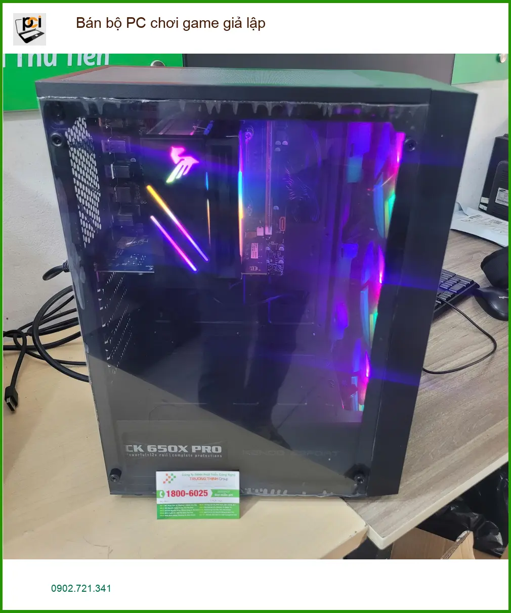 Chị Mai tìm địa điểm bán bộ PC chơi game giả lập Quận Tân Bình