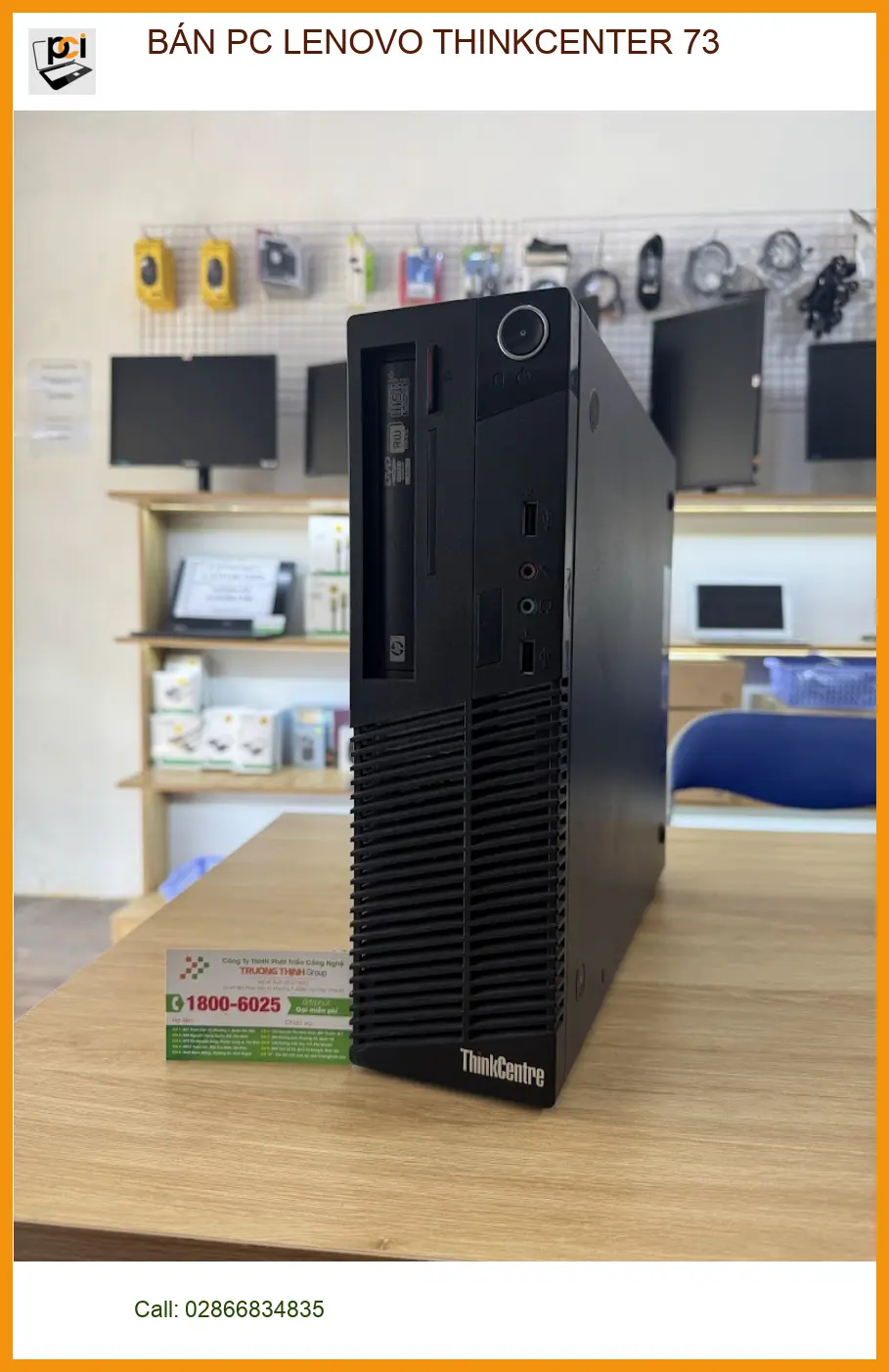 Anh Minh review địa chỉ bán PC Lenovo ThinkCenter 73 Quận Tân Bình