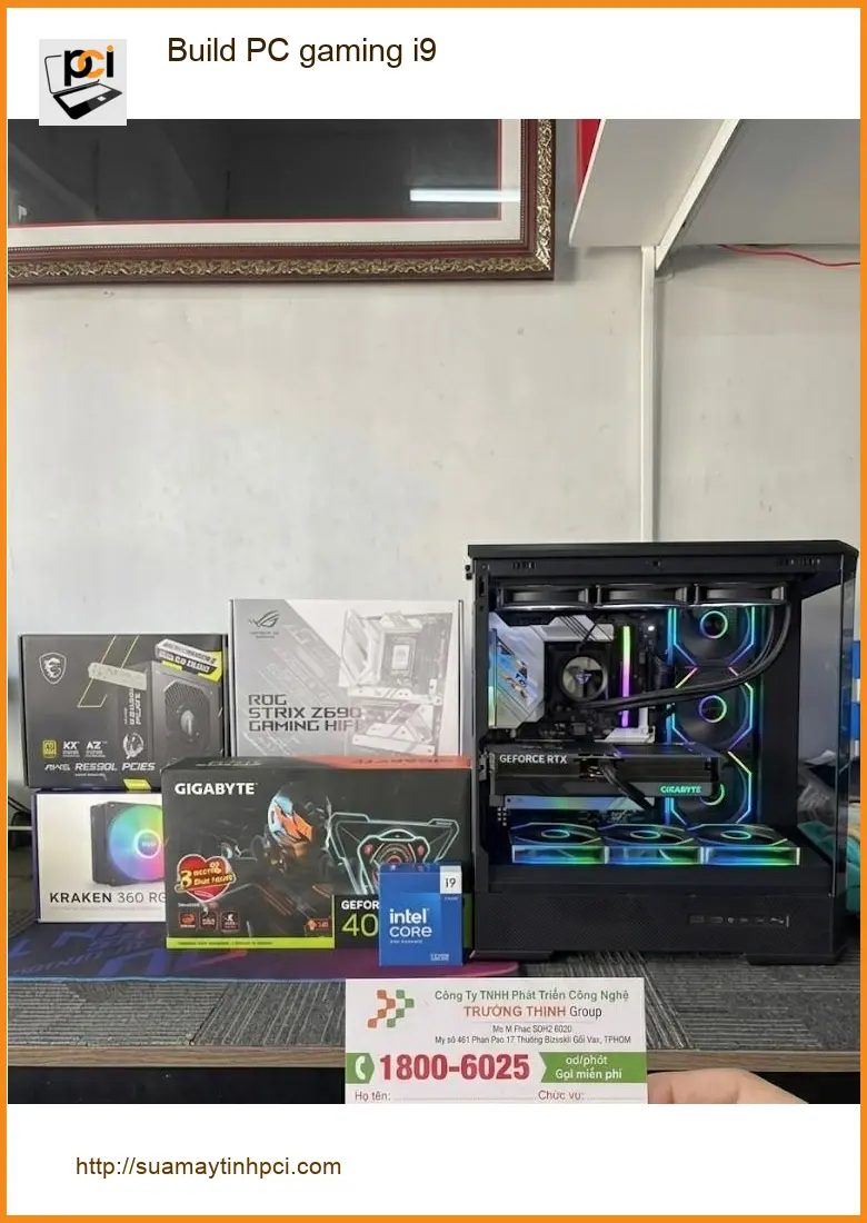 Anh Kiên mê game lắp ráp PC gaming i9 ở Quận 7 – Review dàn máy khủng