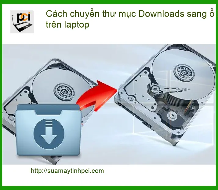 Laptop Cách chuyển thư mục Downloads sang ổ khác – Tối ưu không gian, tự xử lý