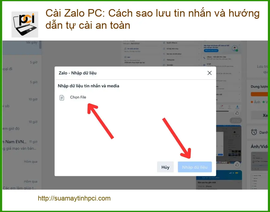 Thủ thuật Phần mềm Cài Zalo PC: Sao lưu tin nhắn – Hướng dẫn tự cài an toàn