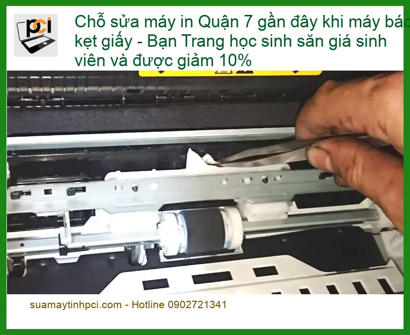 Sửa Chữa Nạp Mực Máy In Quận 7 Kẹt Giấy – Điện thoại công ty xử lý gấp
