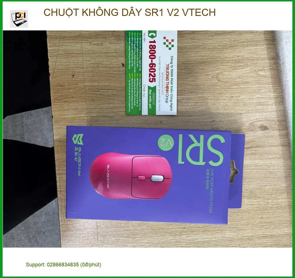 Cửa hàng sửa CHUỘT KHÔNG DÂY SR1 V2 VTECH Quận 10 – Anh Khoa cần thay switch