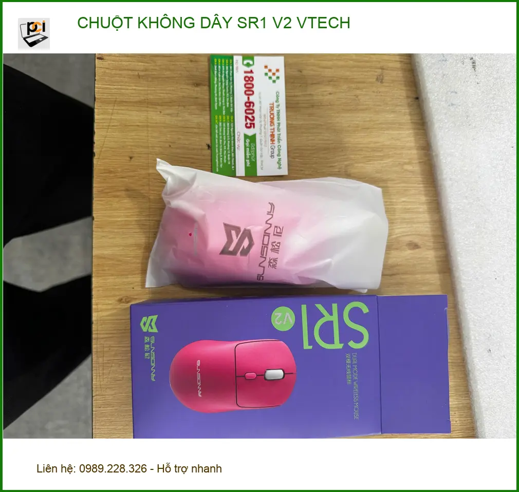 Cửa hàng sửa CHUỘT KHÔNG DÂY SR1 V2 VTECH Quận 10 - Anh Khoa cần thay switch ảnh thực tế 2