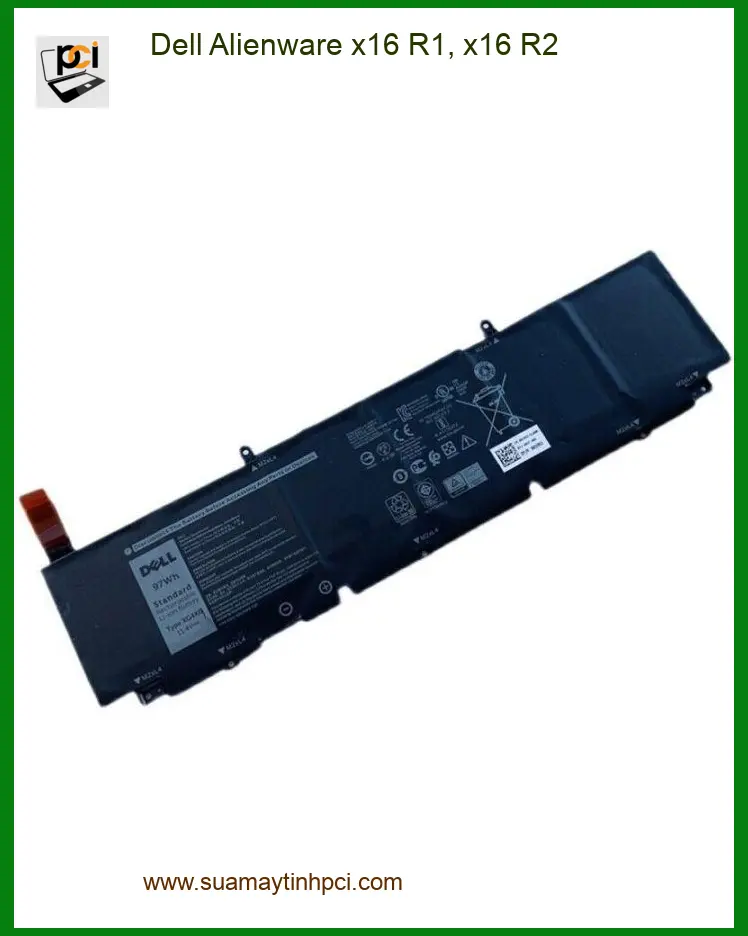 Pin Laptop DELL Alienware x16 R1, R2 - Thay Lấy Liền TPHCM - Giá Tốt