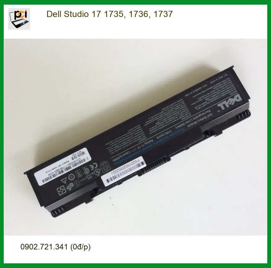 Pin Laptop Dell Studio 17 - Thay Nhanh Gần Đây Tại TPHCM