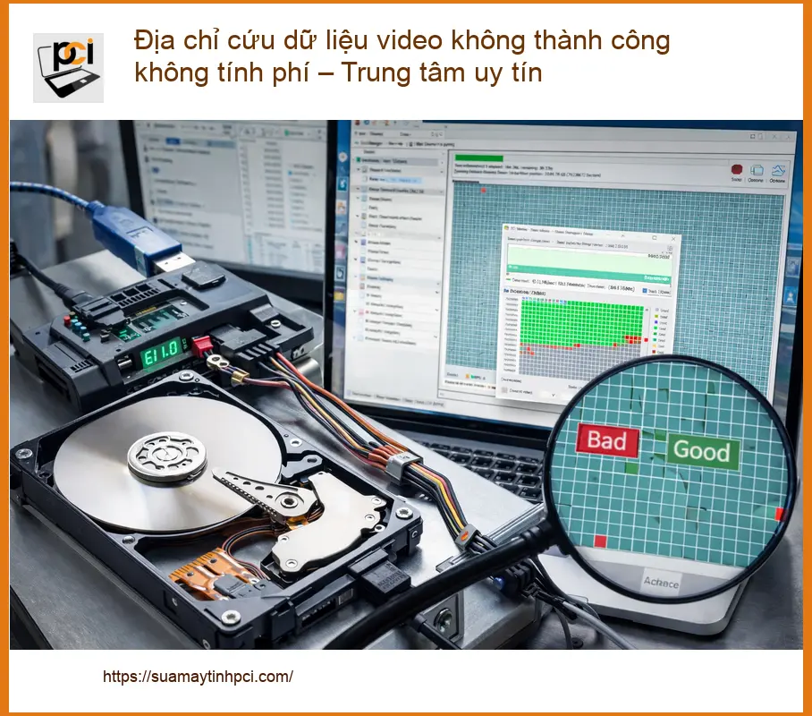 Khôi phục dữ liệu video lỗi – Trung tâm cứu dữ liệu uy tín TPHCM