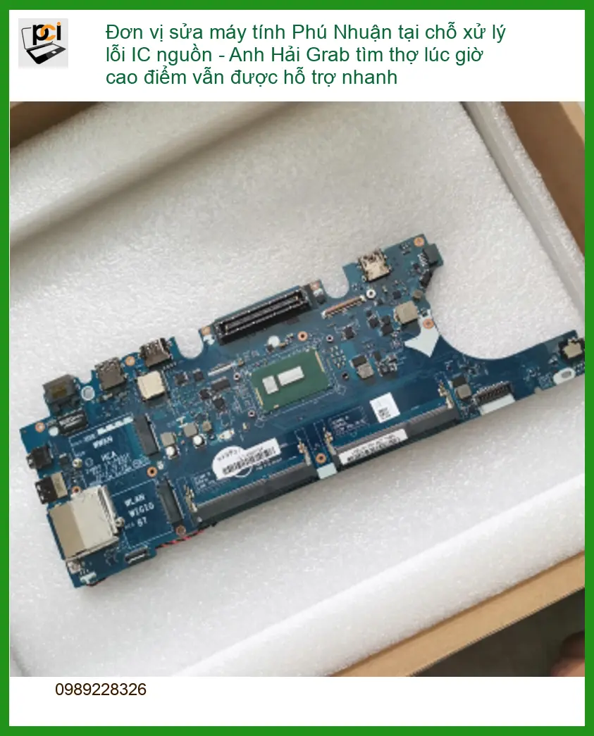 Sửa máy tính Phú Nhuận xử lý lỗi IC nguồn tại chỗ – Thợ hỗ trợ nhanh 24/7