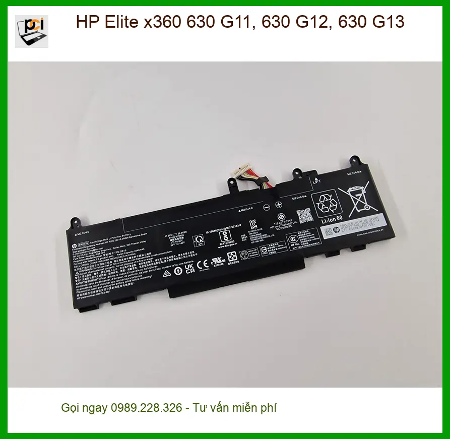 Pin Laptop HP Elite x360 630 - Trung Tâm Thay Lấy Liền Giá Tốt
