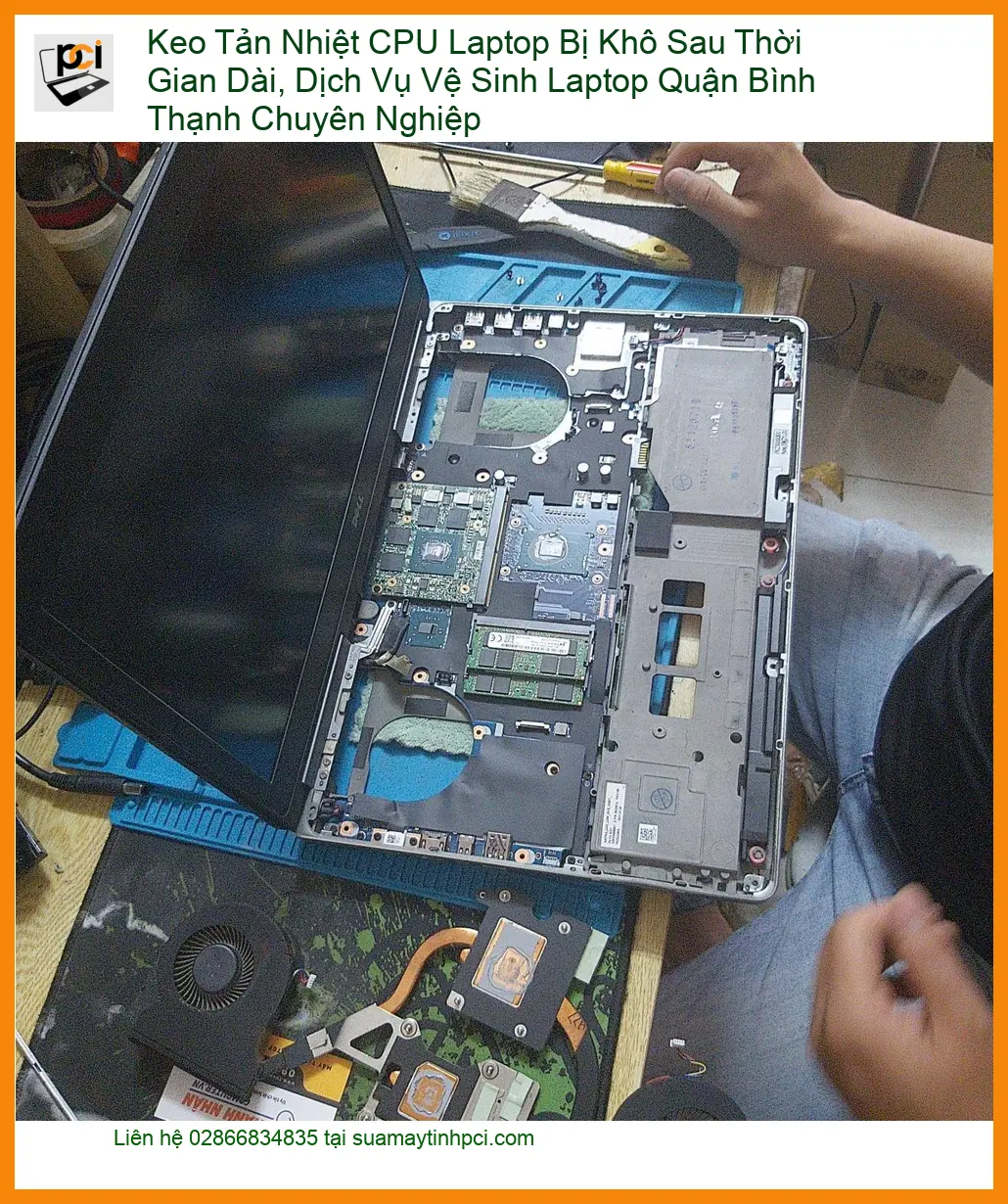 Vệ Sinh Laptop Keo Tản Nhiệt CPU Bị Khô Quận Bình Thạnh – Trung tâm hỗ trợ gần đây