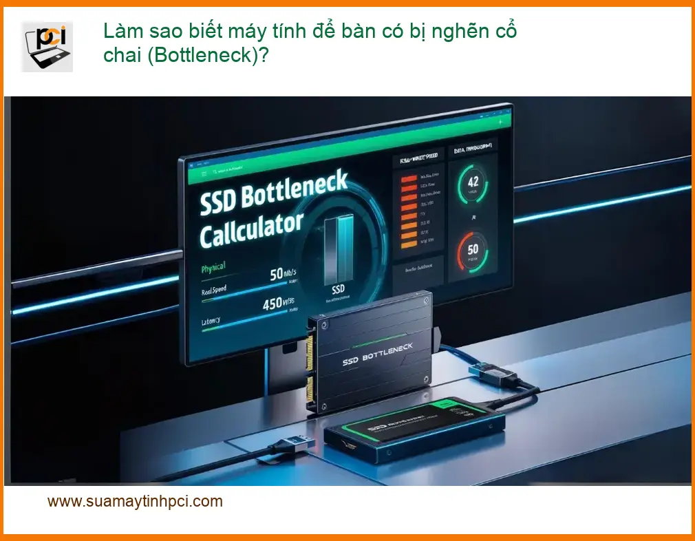 PC Làm sao biết máy tính để bàn bị nghẽn cổ chai – Dịch vụ khắc phục tận nơi