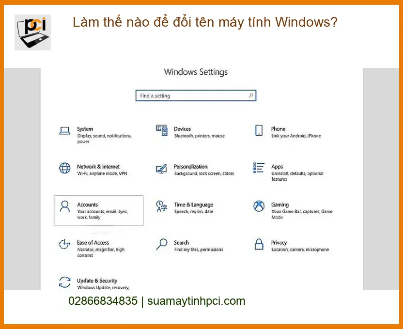 PC Làm thế nào để đổi tên máy tính Windows – Cách tự xử lý tại nhà