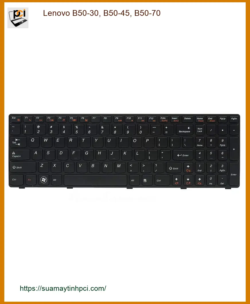 Bàn phím Laptop Lenovo B50-30/45/70 - Thay Nhanh TPHCM | Giá Rẻ Lấy Liền