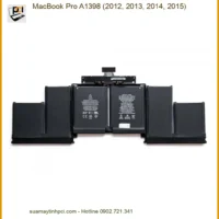 Pin Laptop APPLE MacBook Pro A1398 - Thay Lấy Liền, Giá Rẻ TPHCM