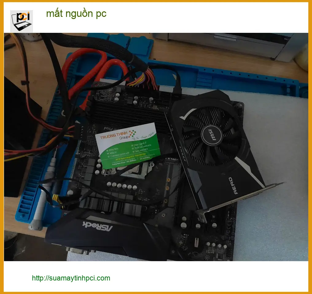 Chị Hương nhân viên văn phòng mất nguồn pc Quận Thủ Đức – Review chỗ sửa nhanh