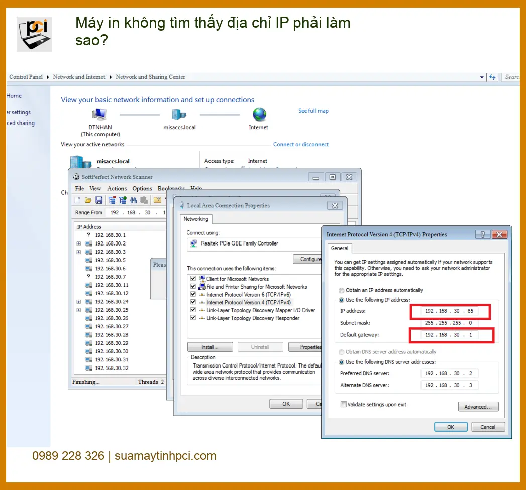 Thủ thuật Máy in không tìm thấy địa chỉ IP – Cách tự xử lý tại nhà