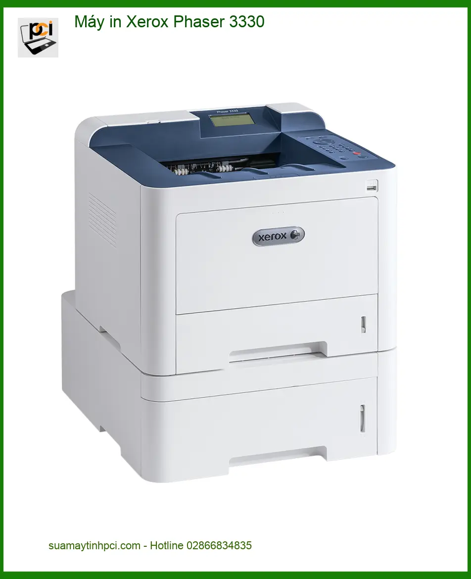 Máy in Xerox Phaser 3330 - Nạp mực Tại chỗ Giá rẻ TPHCM