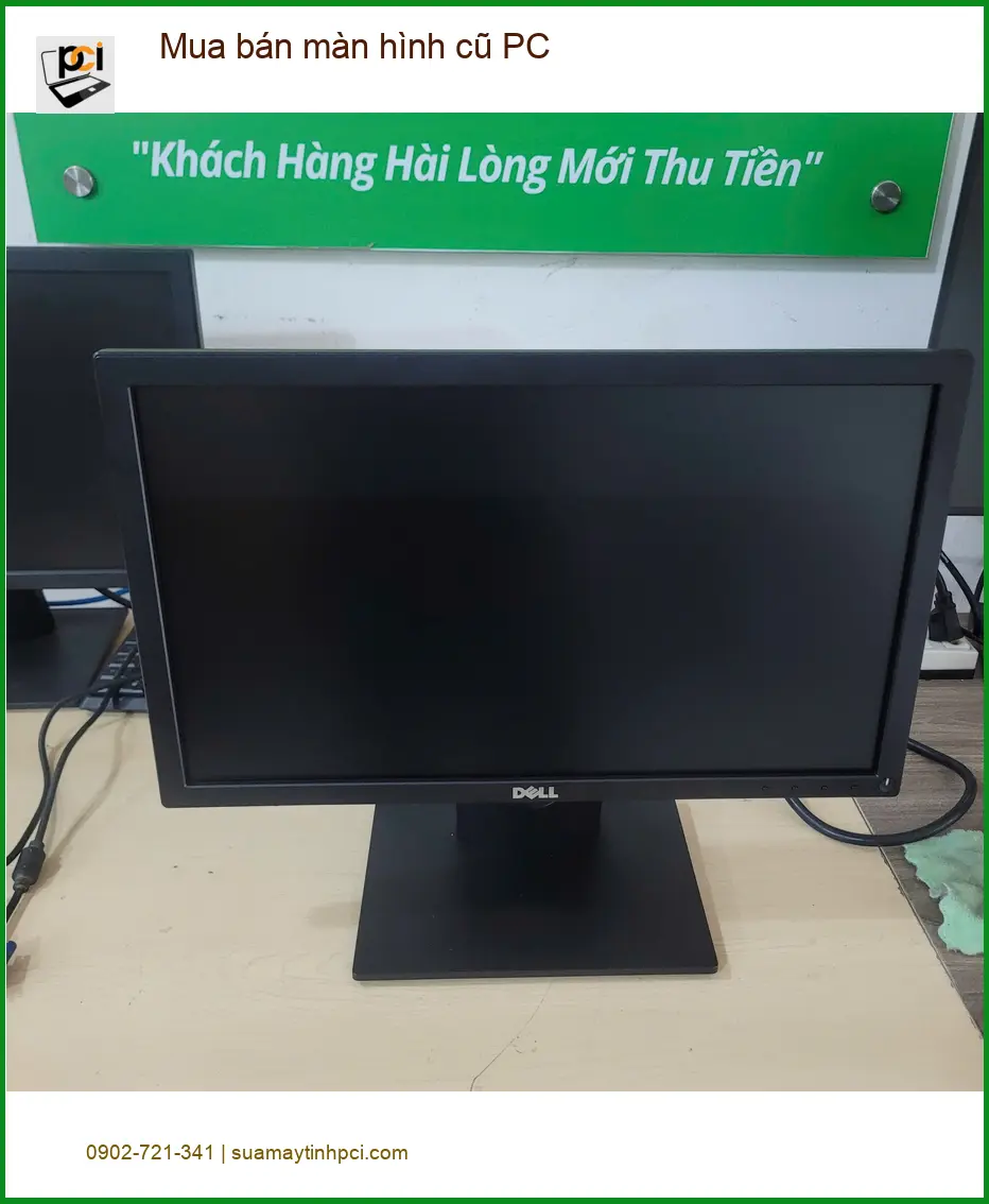 Cửa hàng mua bán màn hình cũ PC Quận Tân Bình - Chị Uyên tìm màn hình giá rẻ ảnh thực tế 1