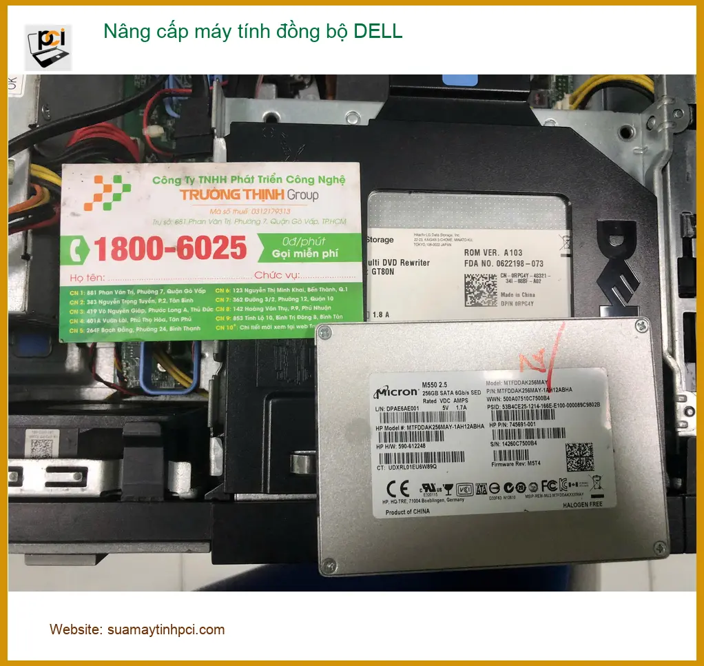 Anh Thành kỹ sư IT review trung tâm nâng cấp máy tính đồng bộ DELL Quận Bình Tân ảnh thực tế 1