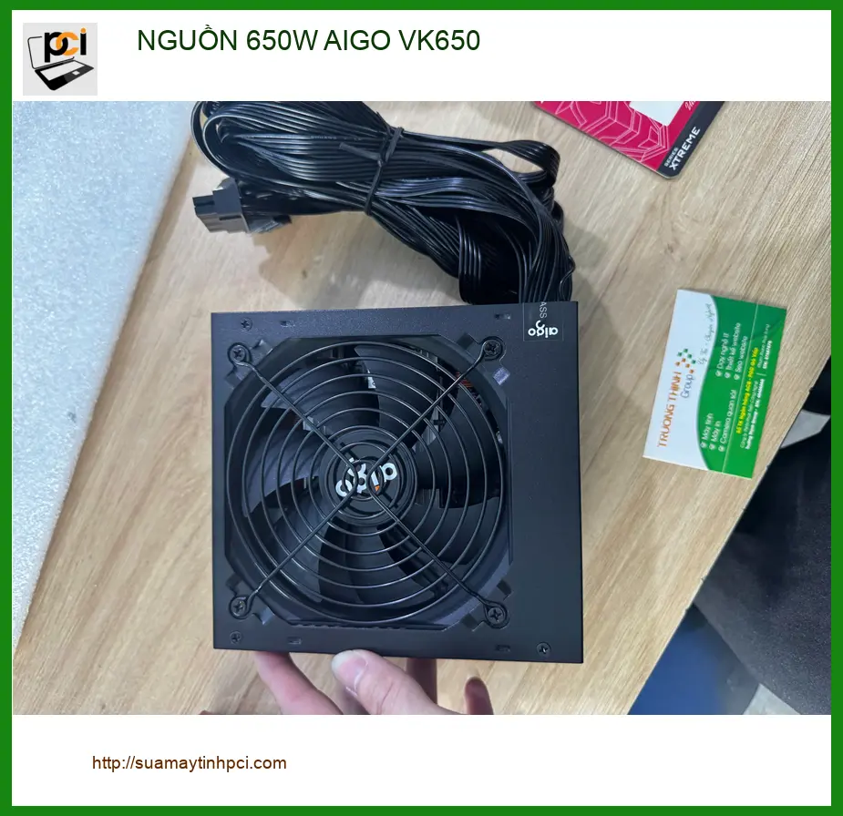 Chị Hà chuyên gia IT cần dịch vụ thay NGUỒN 650W AIGO VK650 Quận 10 lấy ngay