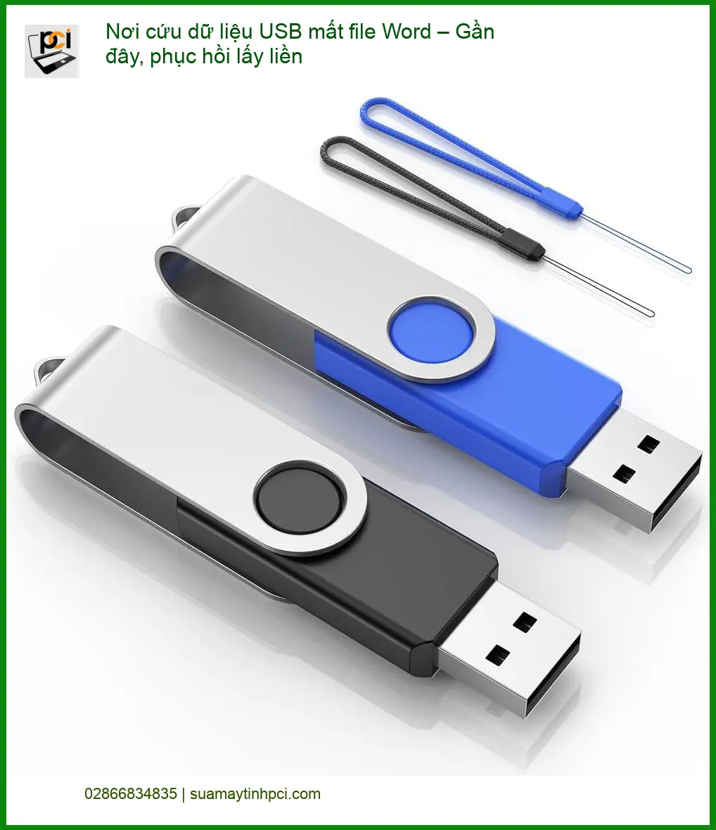 Khôi Phục Dữ Liệu USB mất Word – Dịch vụ cứu dữ liệu lấy liền TPHCM
