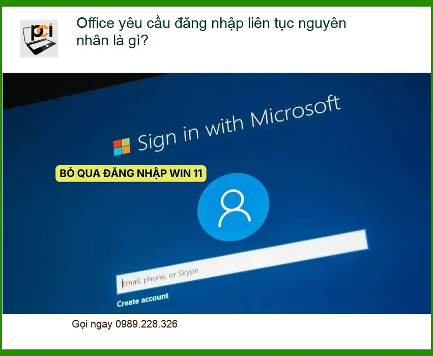 Văn phòng Office yêu cầu đăng nhập liên tục nguyên nhân? – Sửa nhanh tại nhà