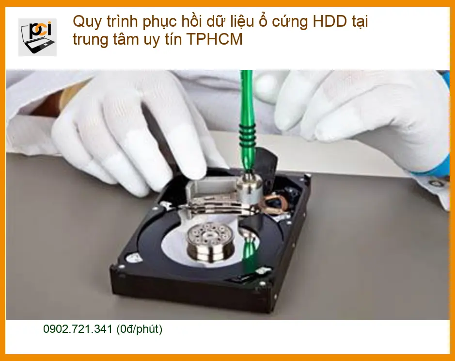 Khôi Phục Dữ Liệu Ổ Cứng HDD TPHCM – Trung Tâm Cứu Dữ Liệu Uy Tín