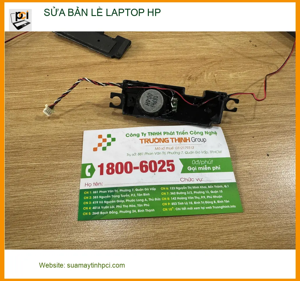 Tiệm sửa bản lề laptop HP Quận Tân Bình: Review của anh Hải IT