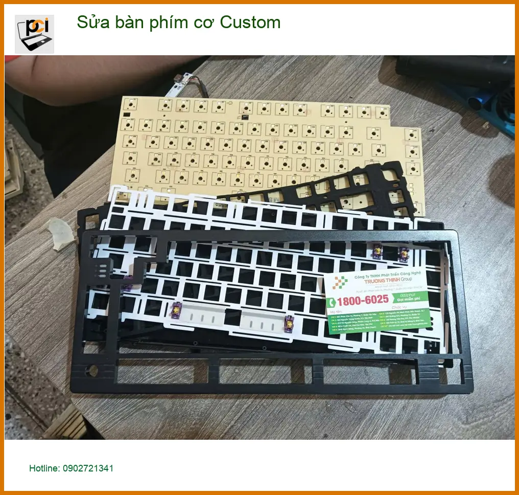 Chị Kiều ở Quận 7 sửa bàn phím cơ Custom bị kẹt phím – Review dịch vụ