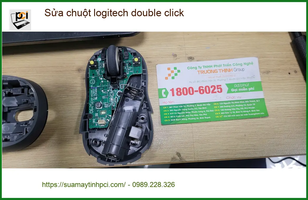 Chị Thảo giáo viên bận rộn: Sửa chuột Logitech double click Quận Bình Tân ảnh thực tế 1