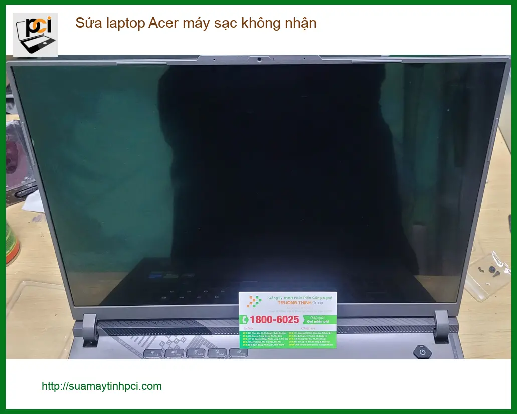 Chú Văn Khoa lo lắng – Sửa laptop Acer máy sạc không nhận Quận Bình Tân uy tín