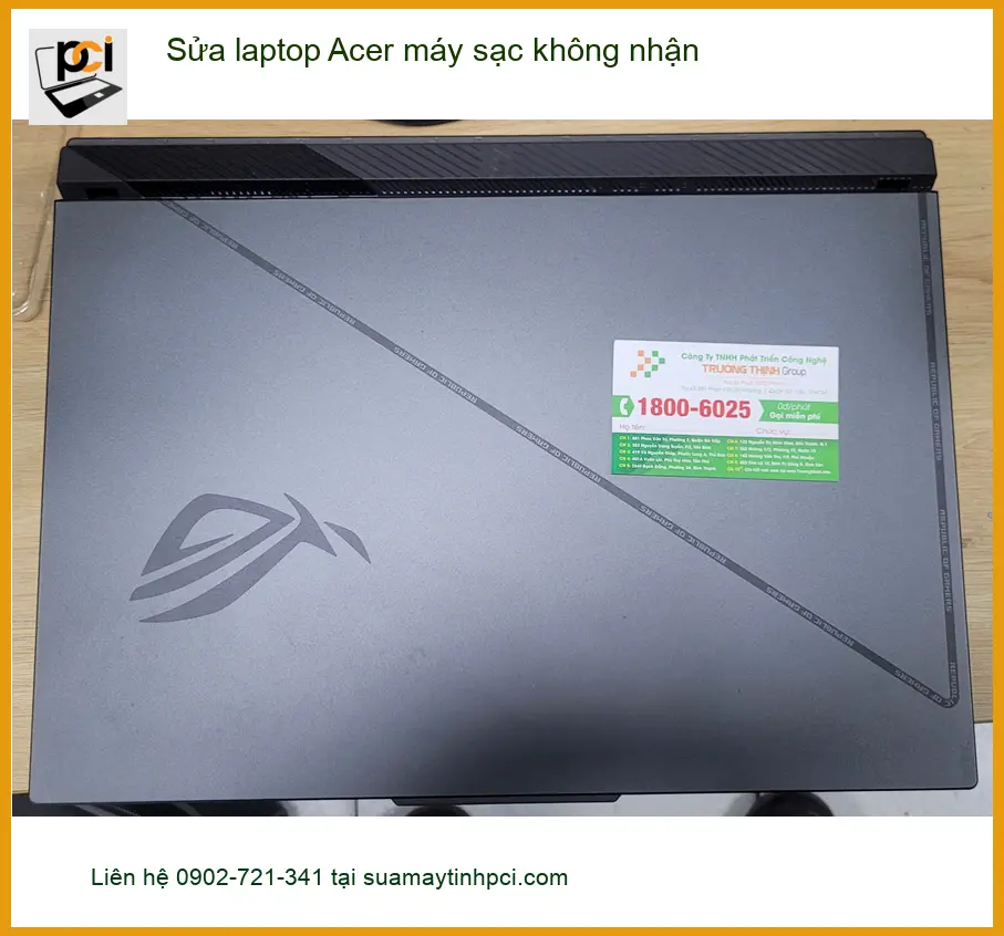 Chú Văn Khoa lo lắng - Sửa laptop Acer máy sạc không nhận Quận Bình Tân uy tín ảnh thực tế 1