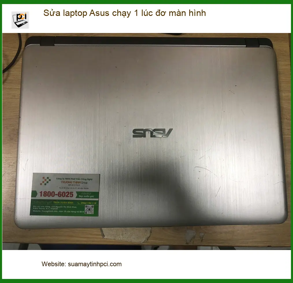 Tiệm Sửa laptop Asus đơ màn hình Quận Bình Tân - Anh Quân tìm nơi uy tín ảnh thực tế 2