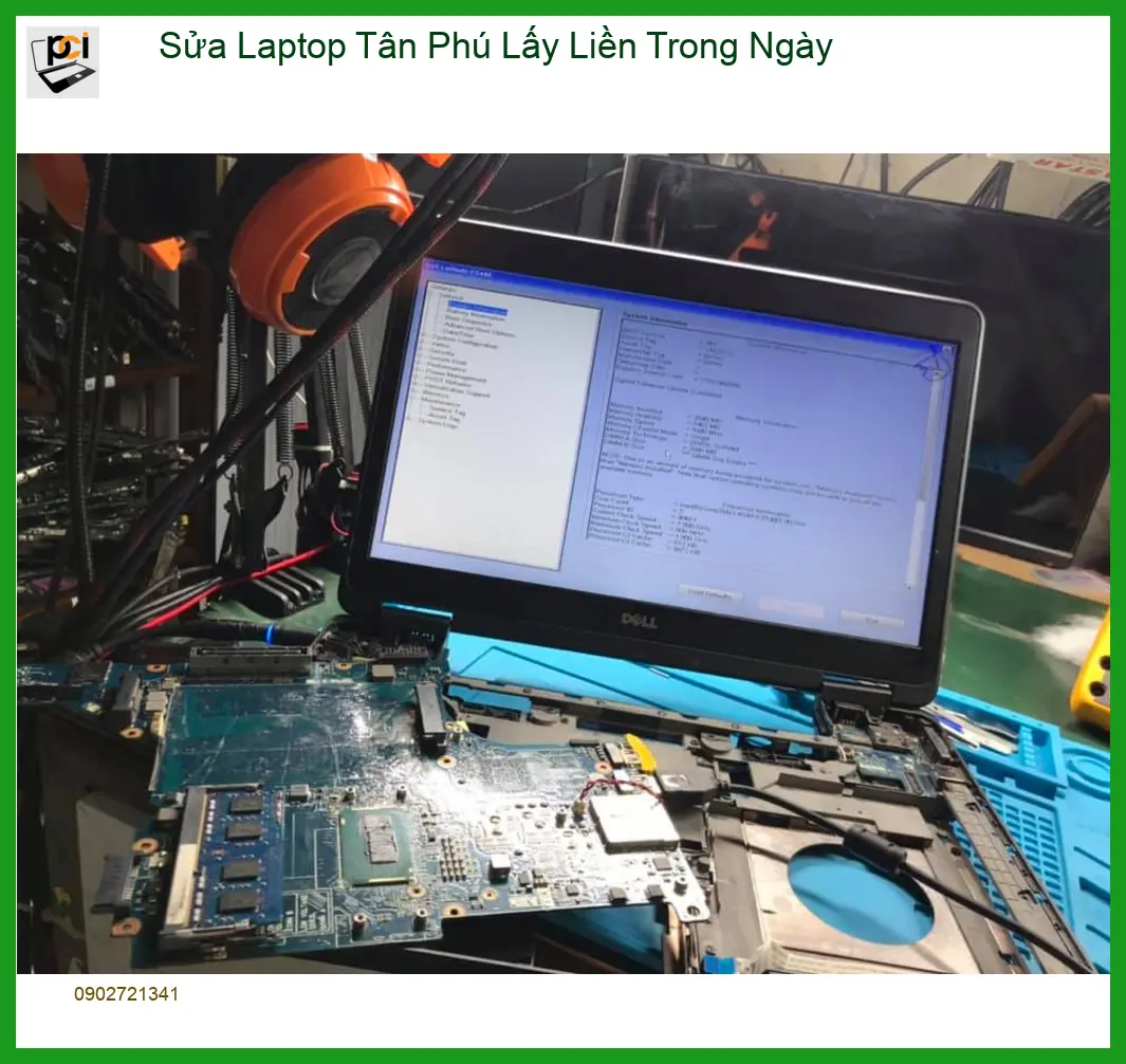 Sửa máy tính Laptop Tân Phú Lấy Liền – Dịch vụ thợ sửa nhanh TPHCM