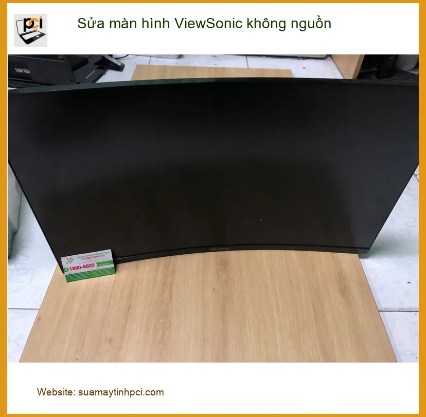 Chú Phúc văn phòng Quận Bình Tân cần sửa màn hình ViewSonic không nguồn